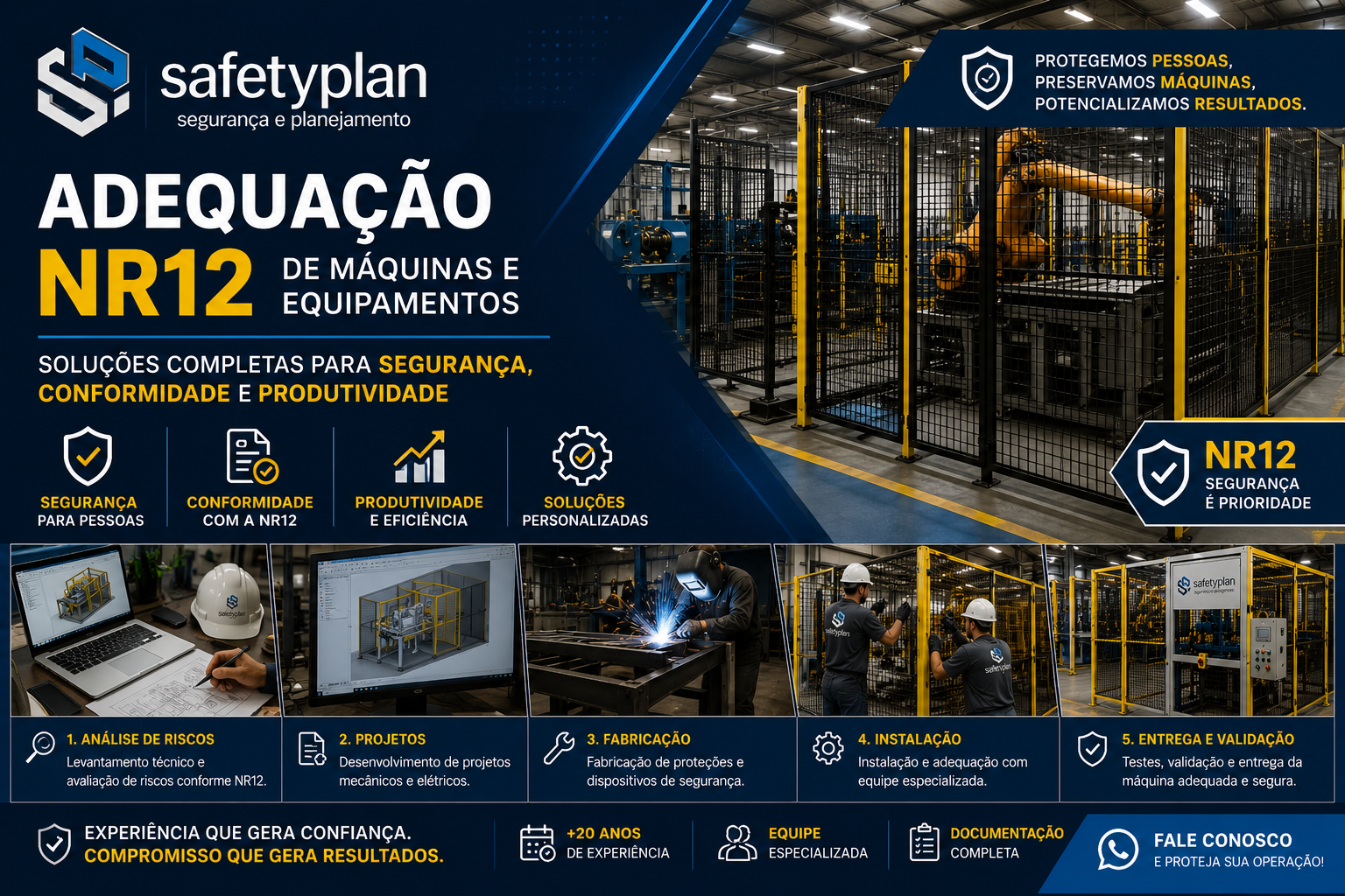 Processo de adequação NR12 SafetyPlan