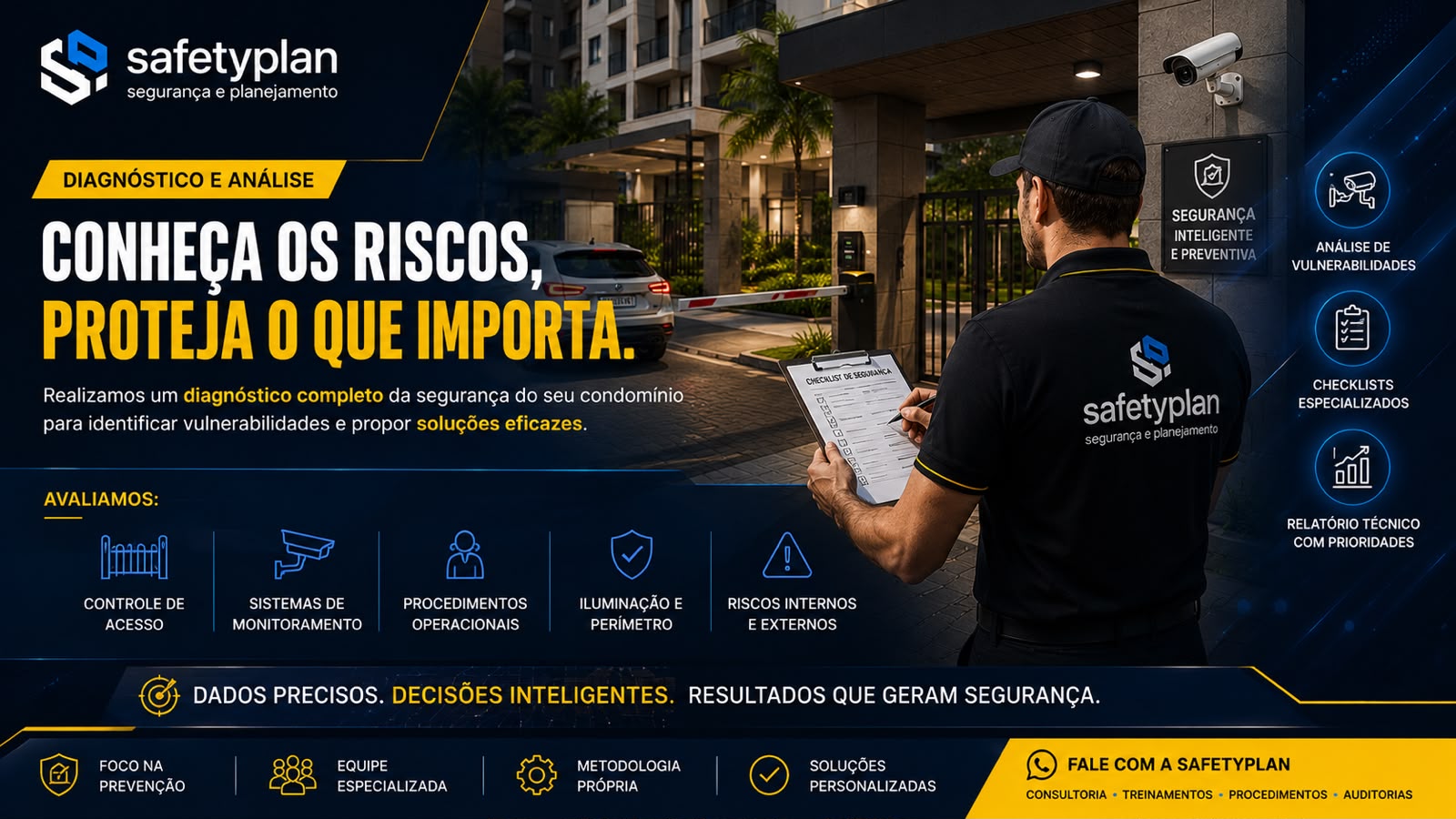 Auditoria de procedimentos de segurança condominial