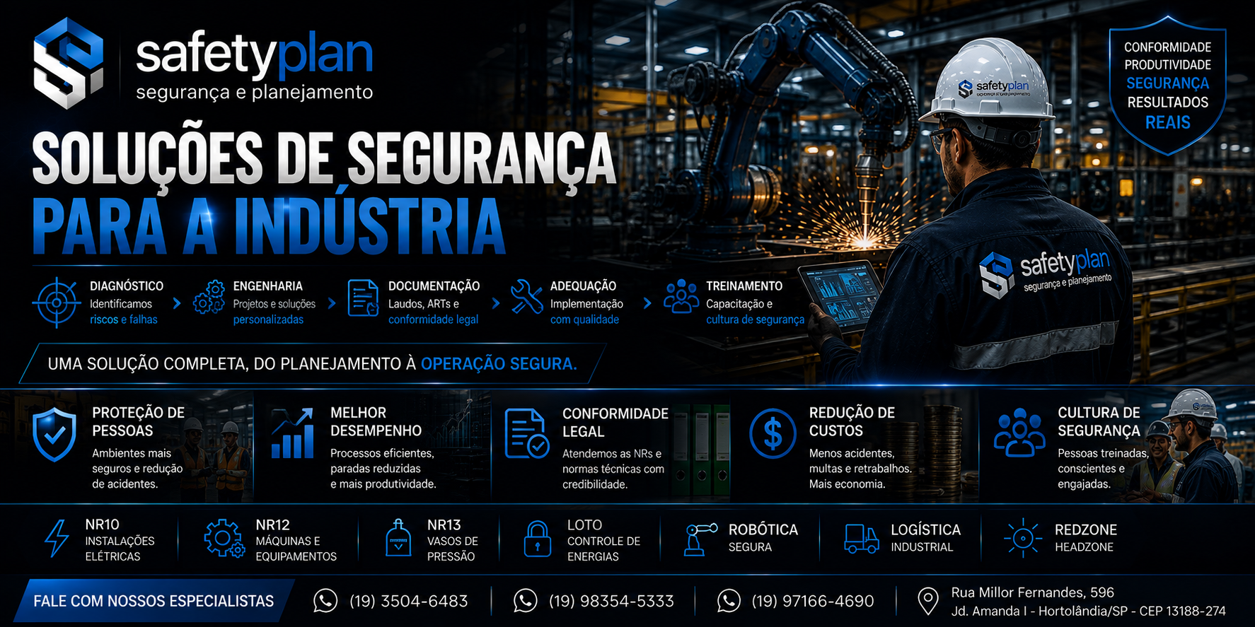 Soluções completas de segurança para indústrias em Atibaia