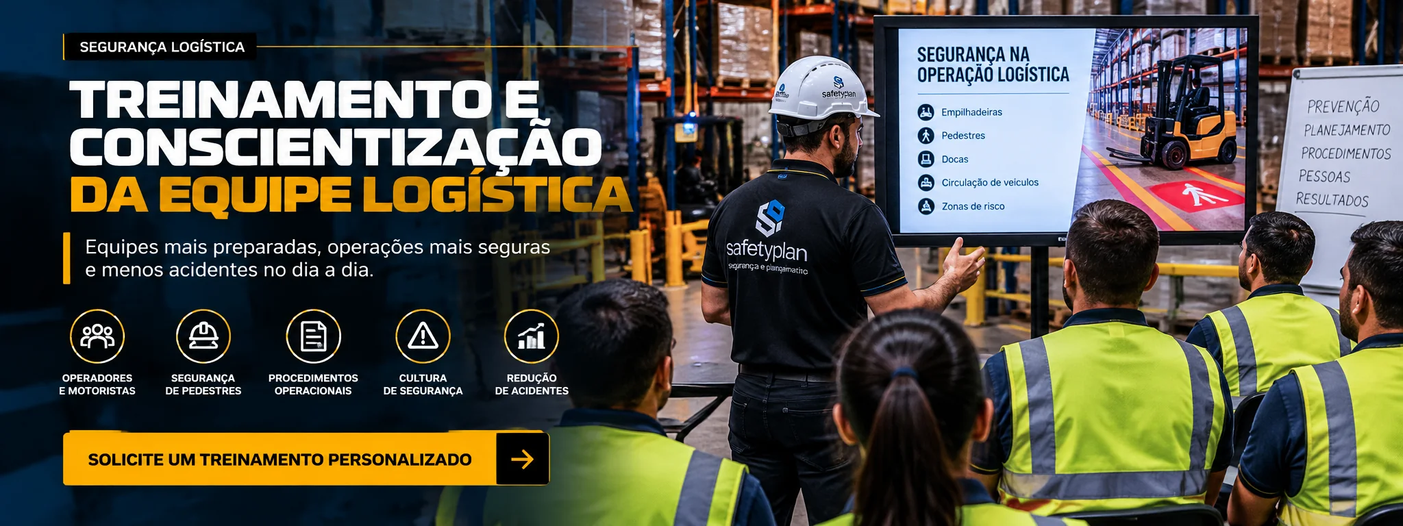Treinamento de segurança logística
